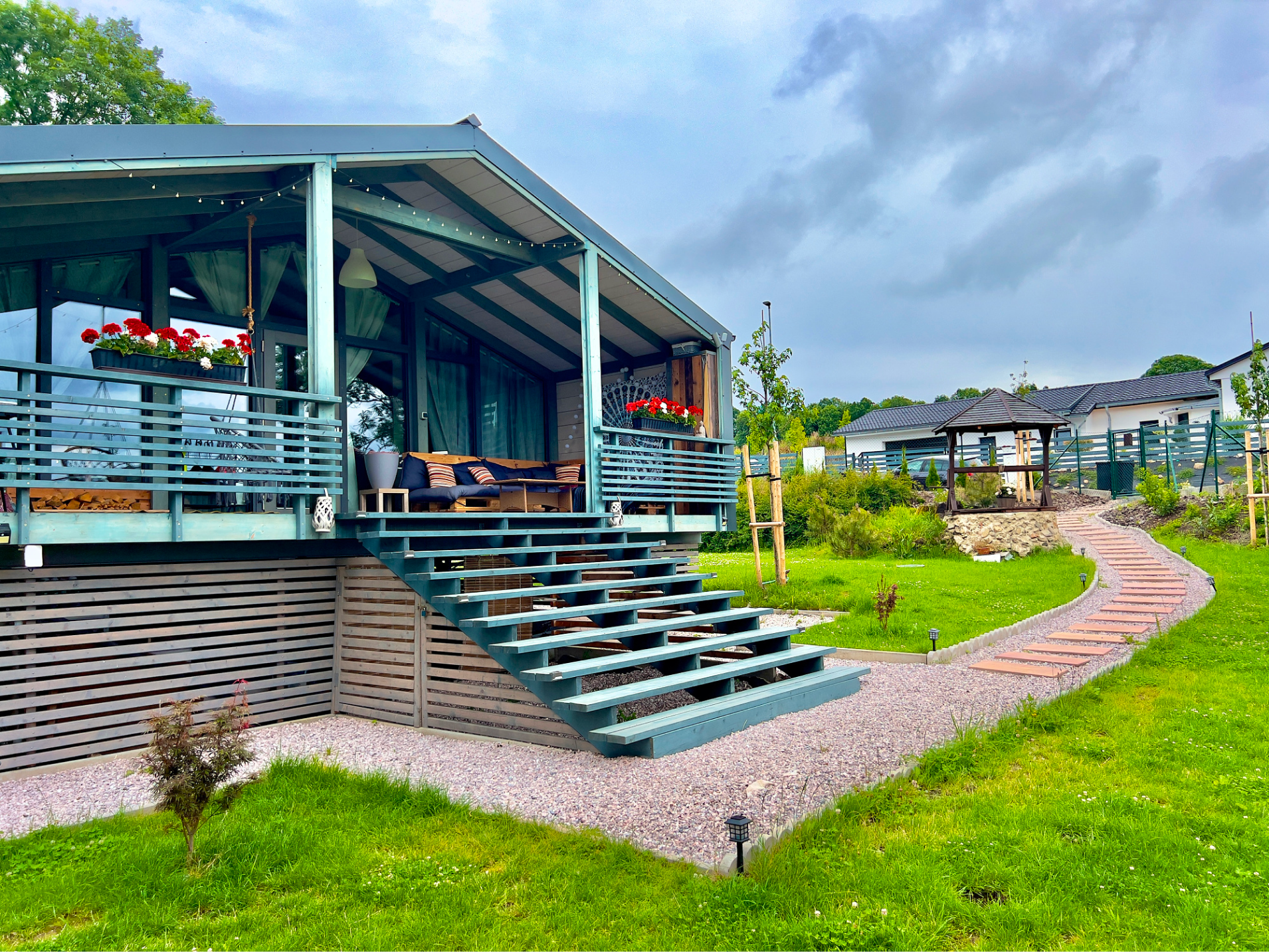 Terrace and outdoor seating