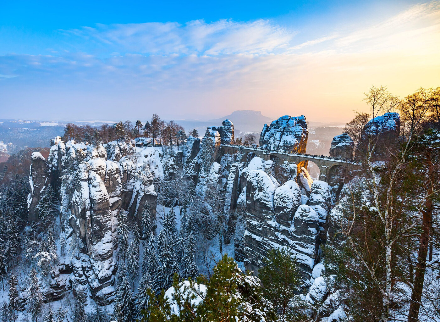 Bastei Bridge Image