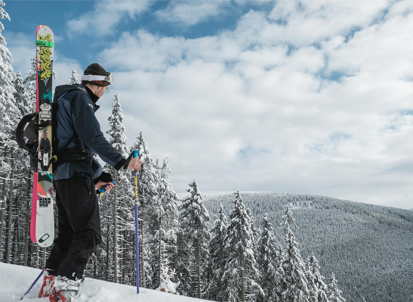 Downhill Skiing and Snowboarding Tour Image