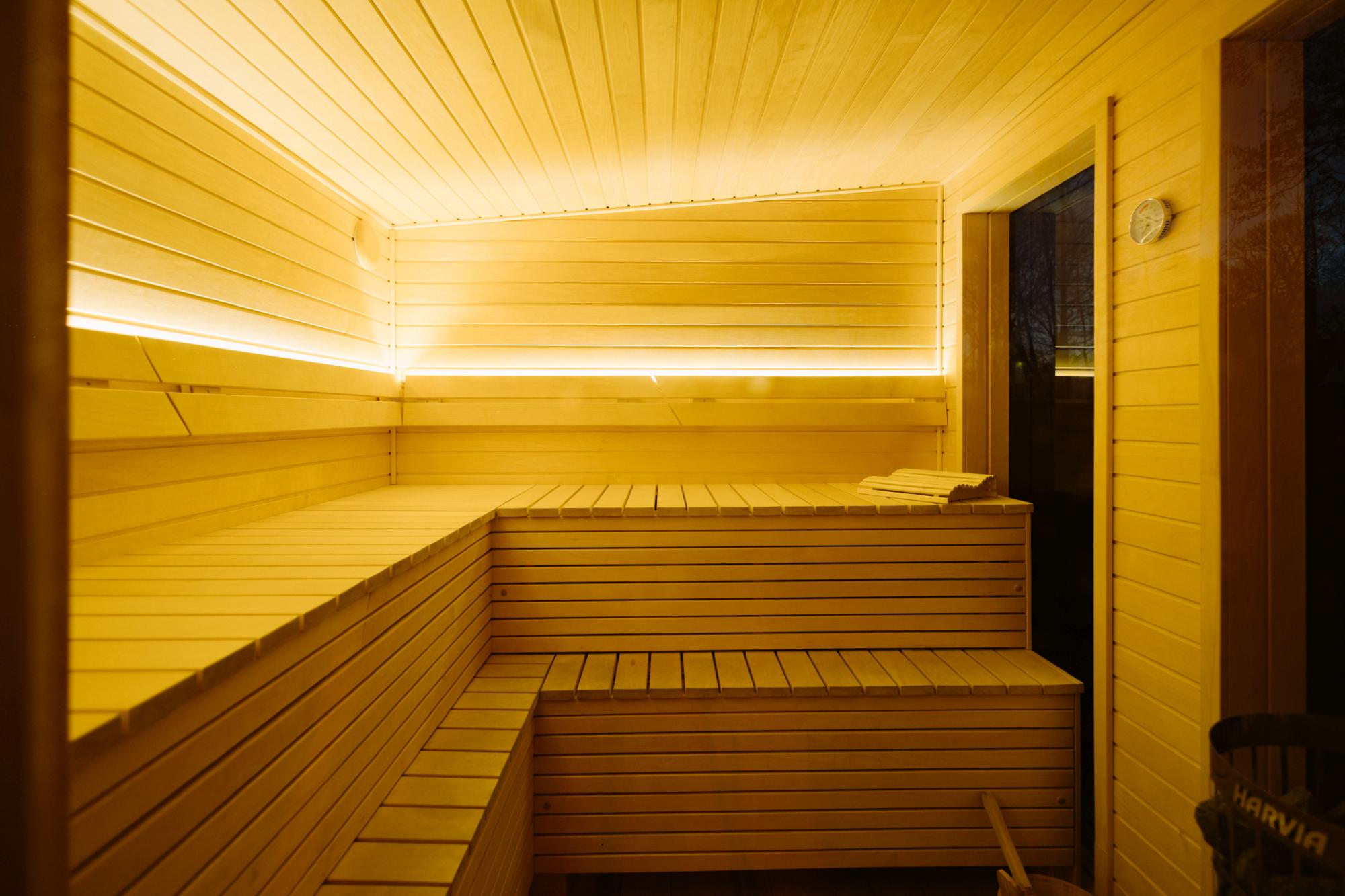 Terrace and spa area at Bohemian Homes