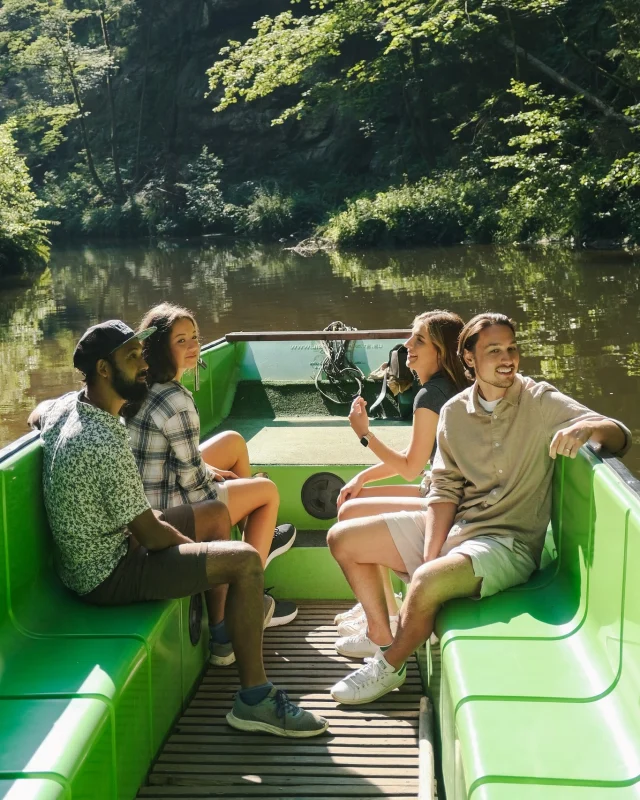 Quiet waters, towering rocks, and nature all around. 🚤🌿
A boat ride through the Kamenice Gorges is one of those simple experiences that make your stay at Bohemian Homes even more special. Glide gently between sandstone cliffs, listen to the sound of water, and enjoy nature from a different perspective. Sometimes, the slowest journeys stay with you the longest.

#bohemianhomes #bohemianadventure #czechvacation #holidayhome #summer #kamenice #amazingplacescz #uzasnamista #ceskesvycarsko #bohemian_switzerland #dnescestujem #visitcz #kudyznudy #dovolenavcesku #vikendovepobyty